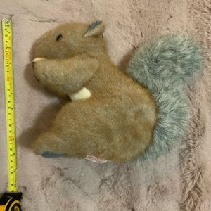 Vintage Douglas Co Cuddle Squirrel w/ Nut Plush Toy
